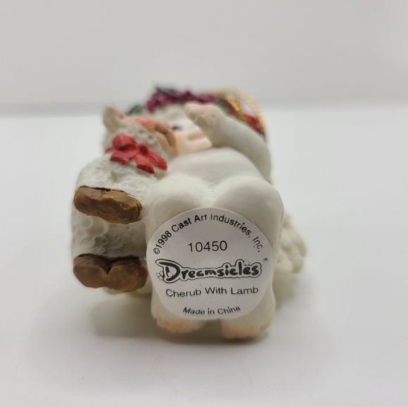 Dreamsicles 1998 Cherub Holiday Ornament set of 6 - Picture 11 of 14